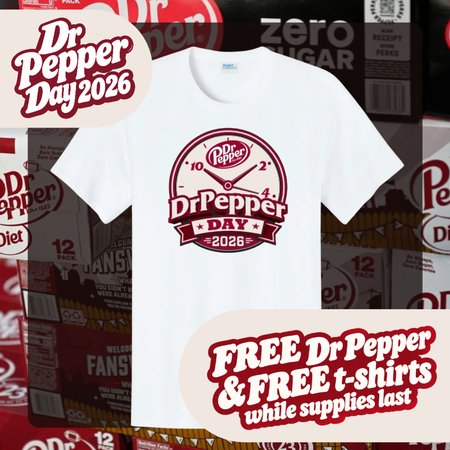 Dr. Pepper Day — upcoming event